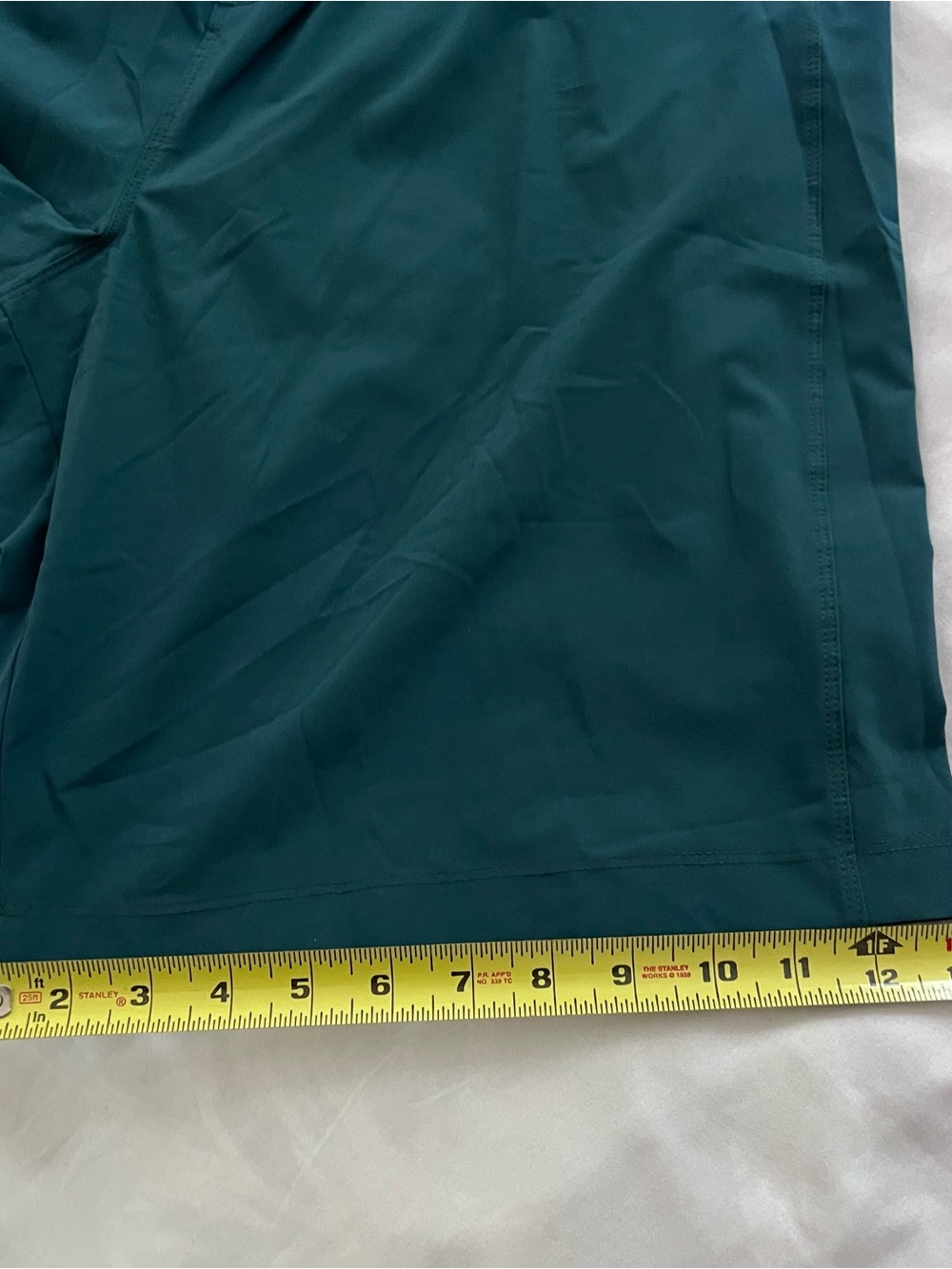 PrAna Vargas Yoga Kelly Green Shorts Athletic Lightweight Elastic Waist XL - Picture 11 of 11